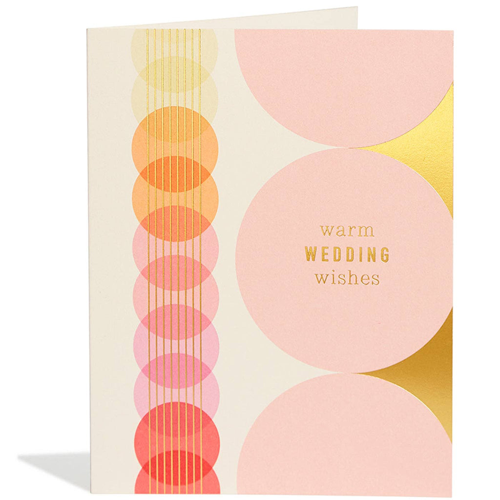 Modern Wedding Card | Golf Foil
