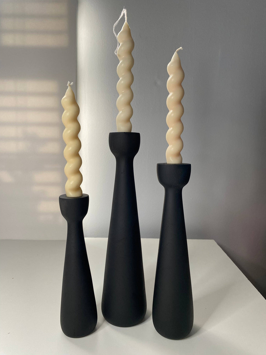 Candelabras- Taper Candle Trio |Taper Candle Holder Set of 3