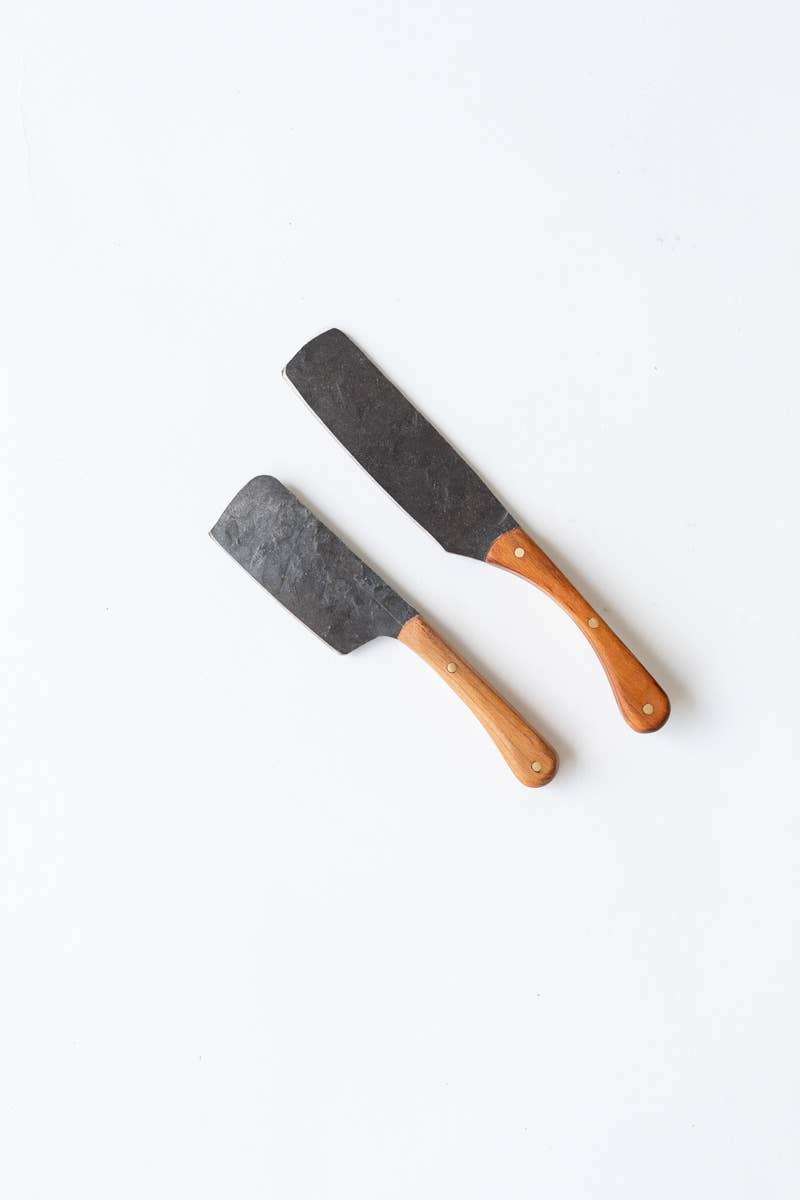 Hand Forged Spreader | Amish Made | Steel and Wood