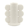White Minimalist Taper Candle Holder