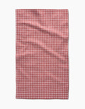 Fireside Plaid Red Tea Towel