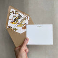 Golden Birds Letterpress Stationery Pack