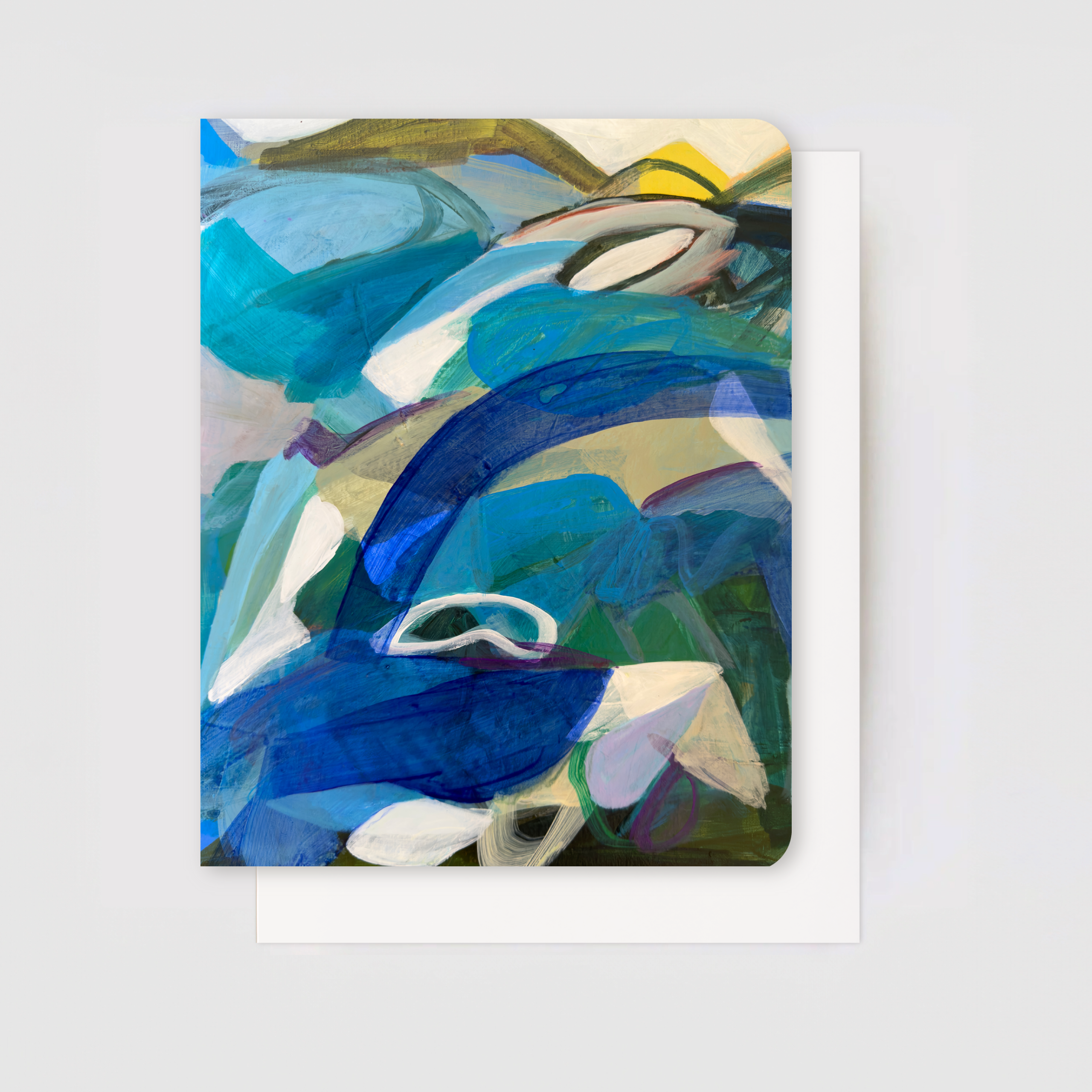 Abstract Botanica Card Set – Bali (5 Cards)
