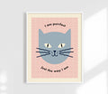 Perfect Just The Way I am Print -Kids Affirmation Art