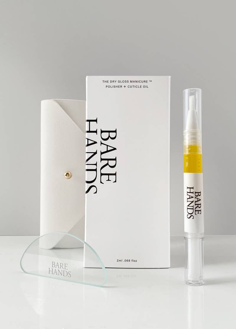 The Dry Gloss Manicure Kit - Polish-Free Natural Nail Care