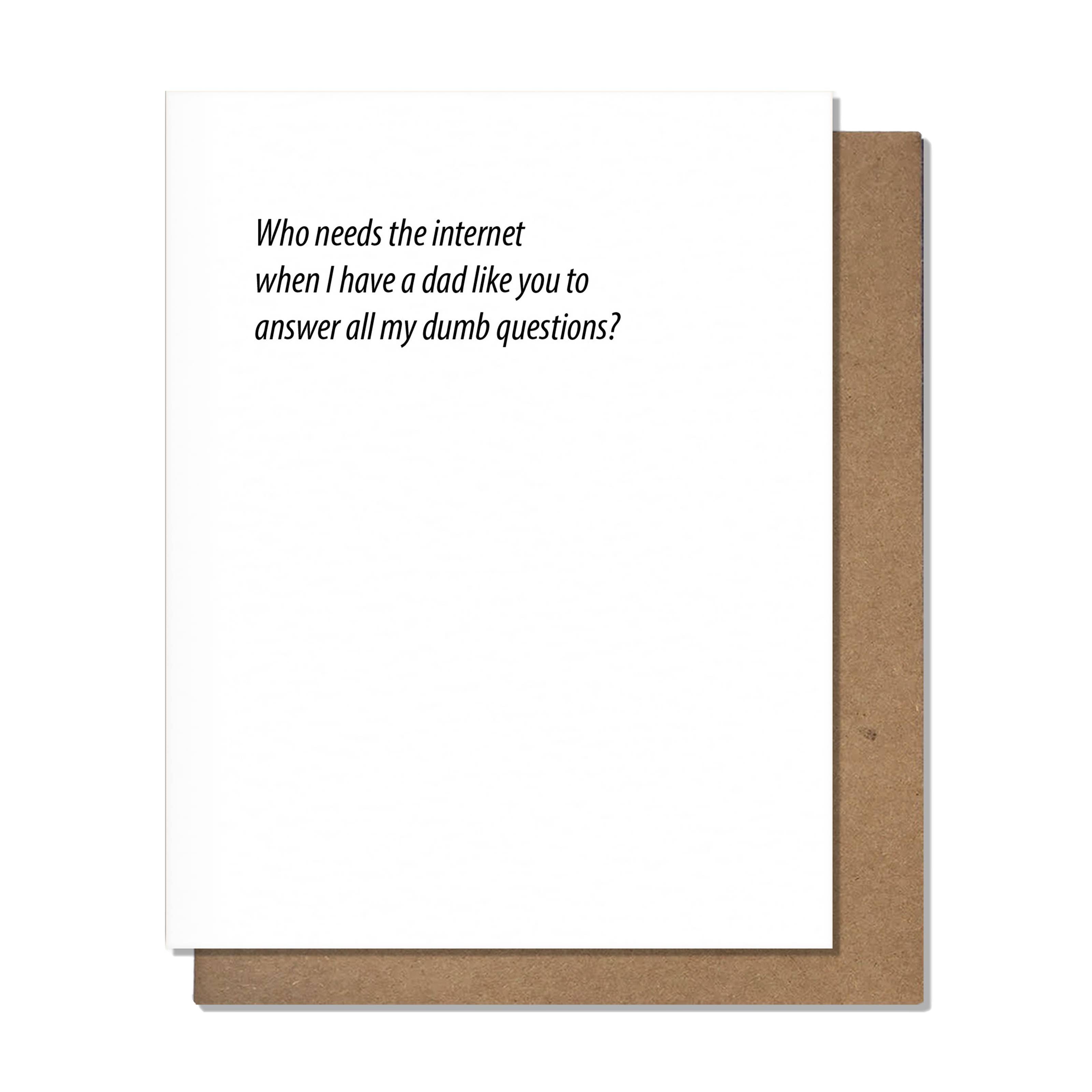 Internet Dad - Greeting Card