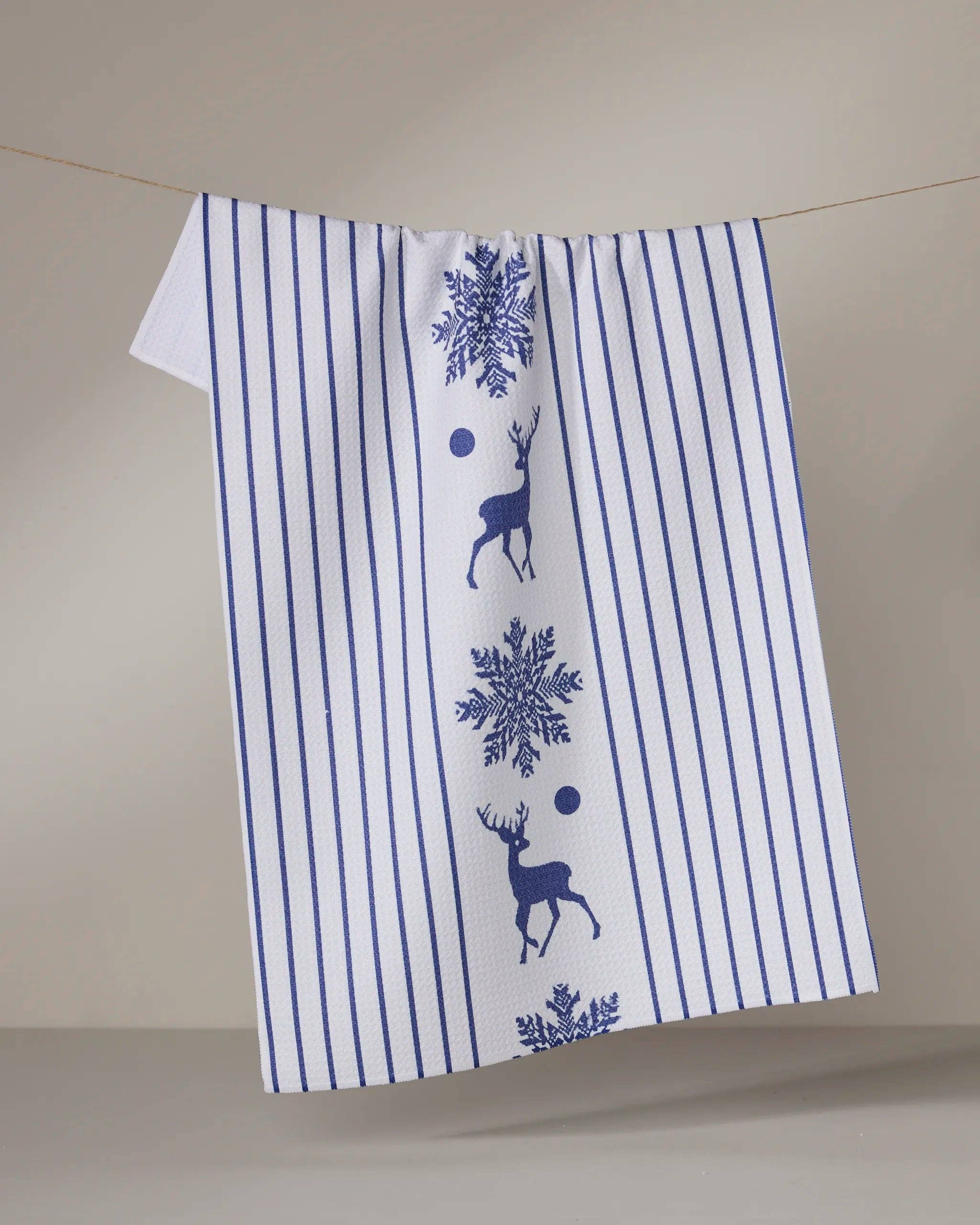 Nordic Stag Tea Towel