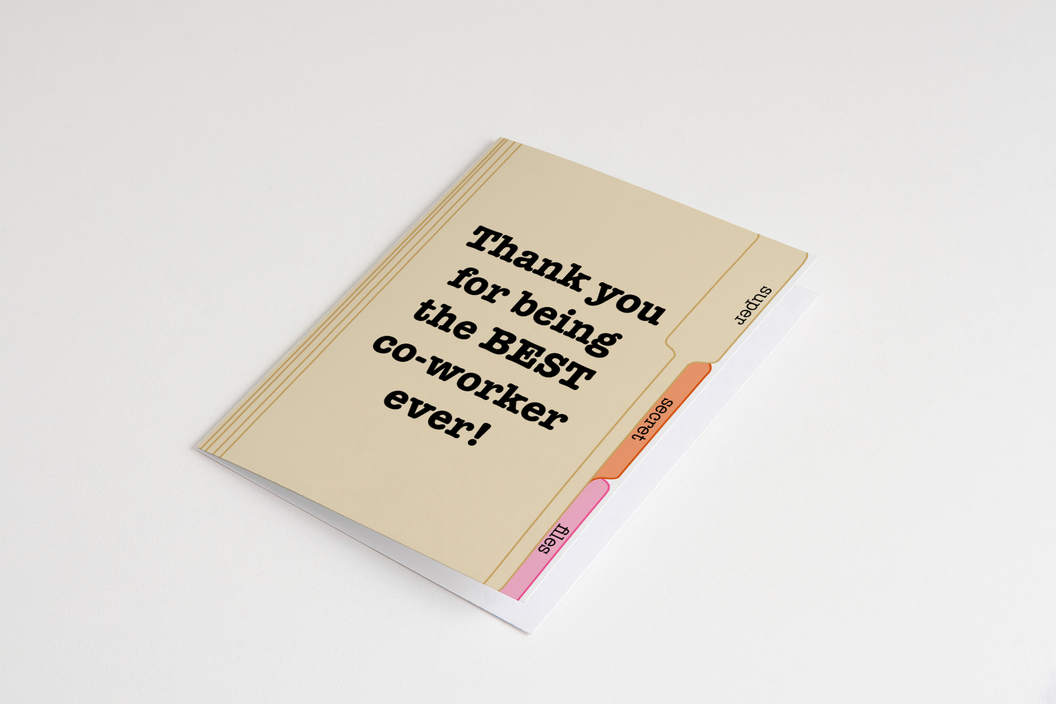 Best Co-worker Ever Greeting Card