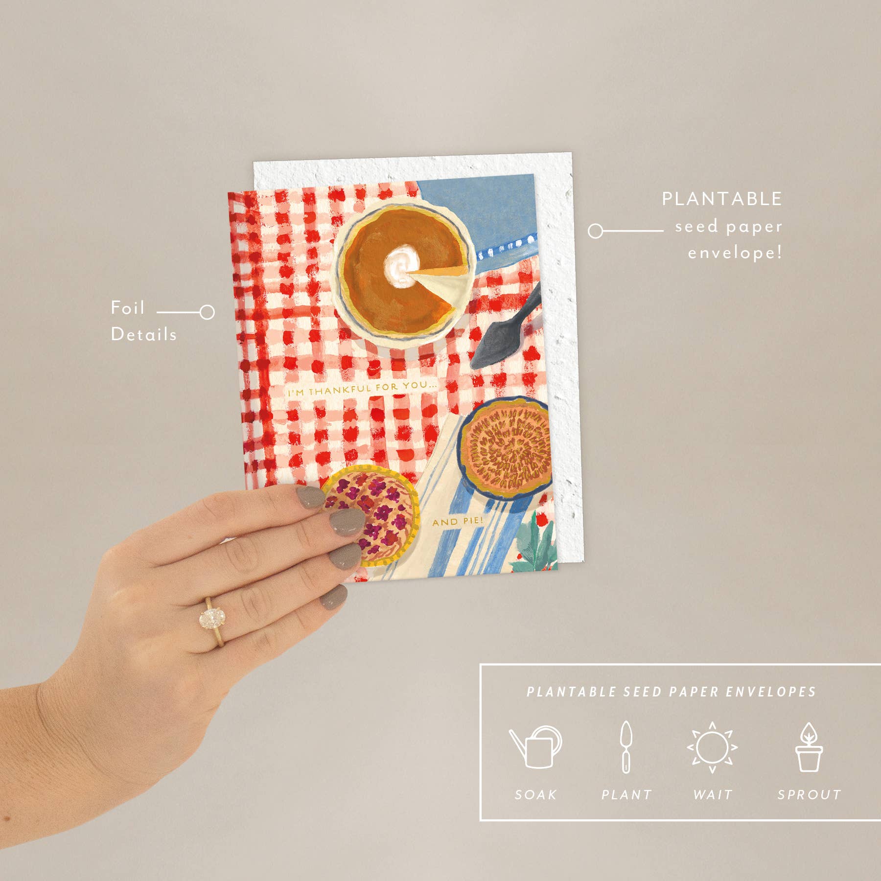 You + Pie - Thanksgiving Card