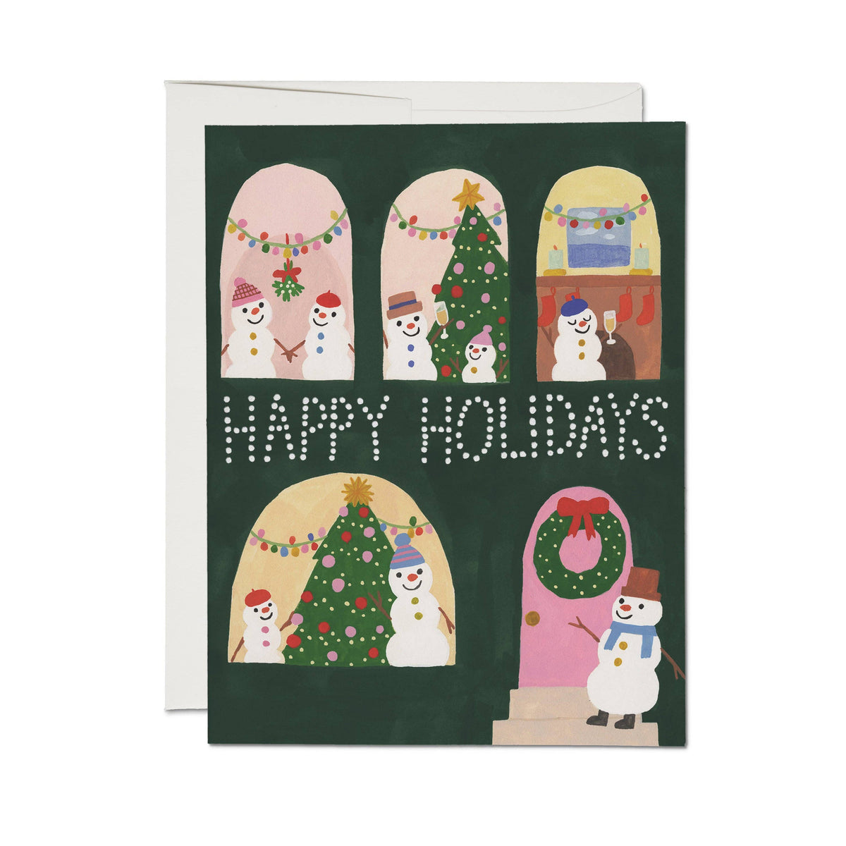 Festive Glow greeting card