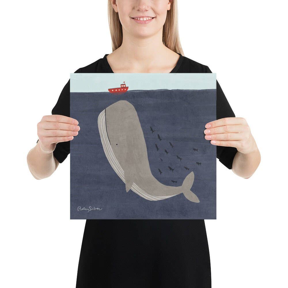 Whale Art Print