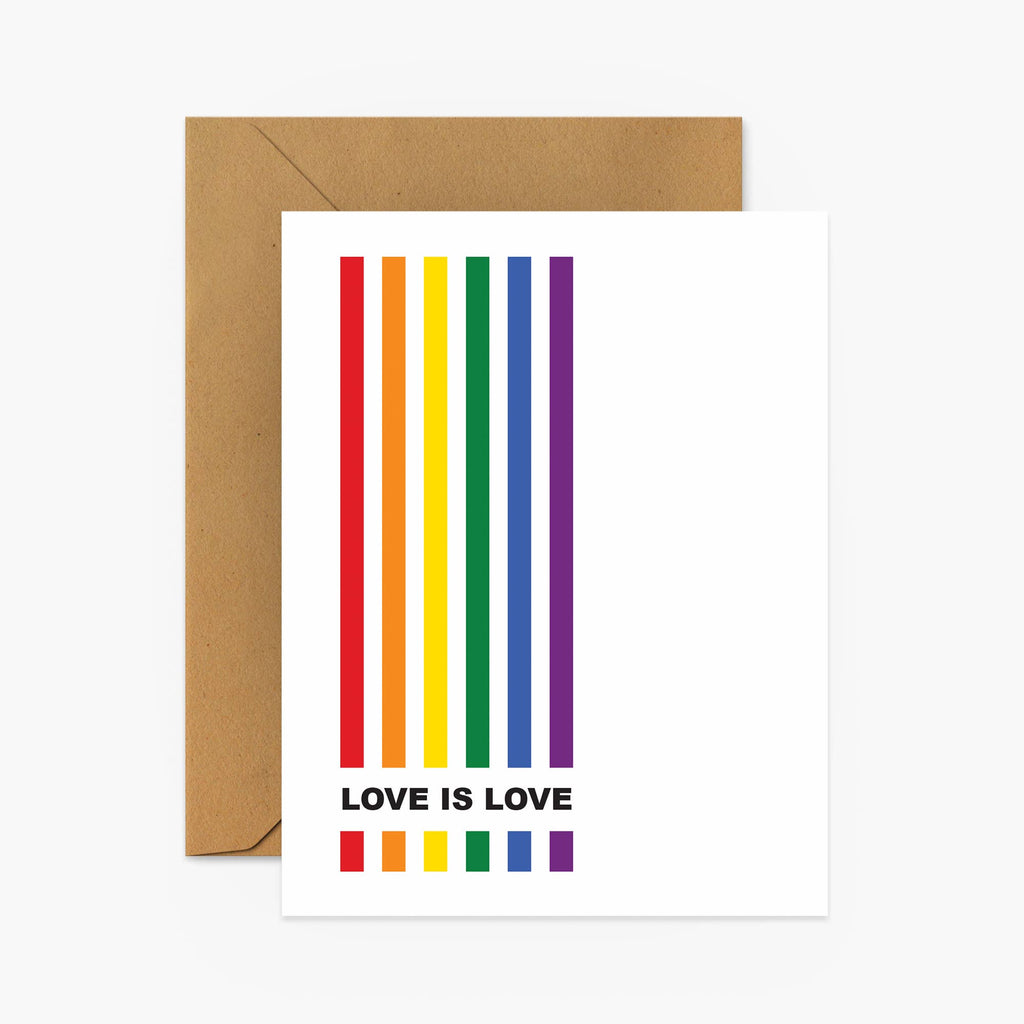 Love is Love Pride Greeting Card