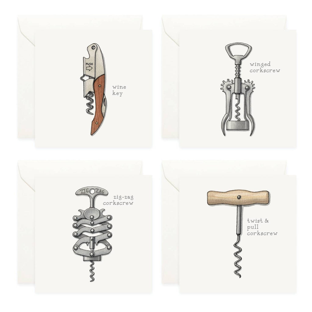 Mini Cards Set / Wine Openers