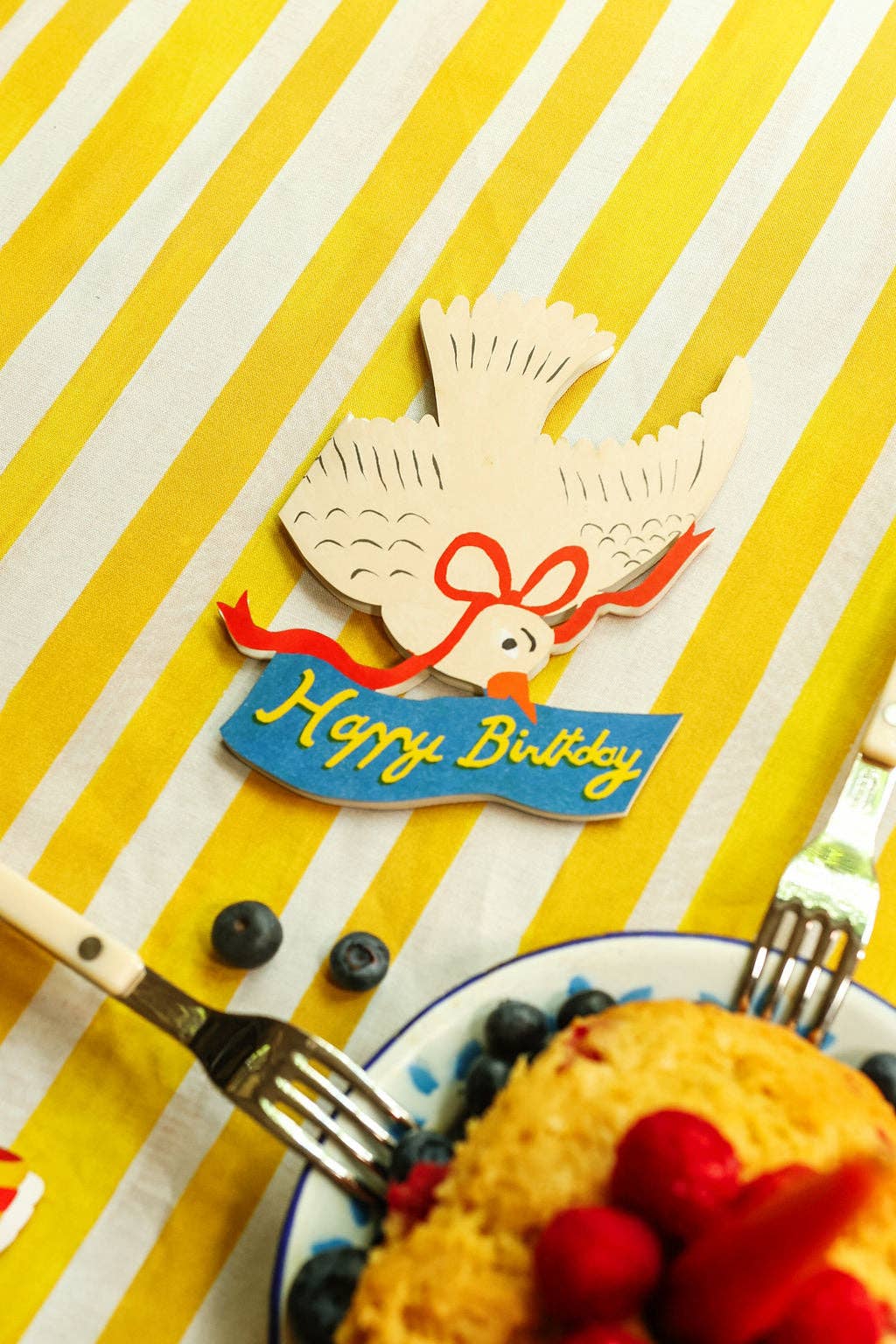 Happy Birthday Bird Mini Cards - Box of 6