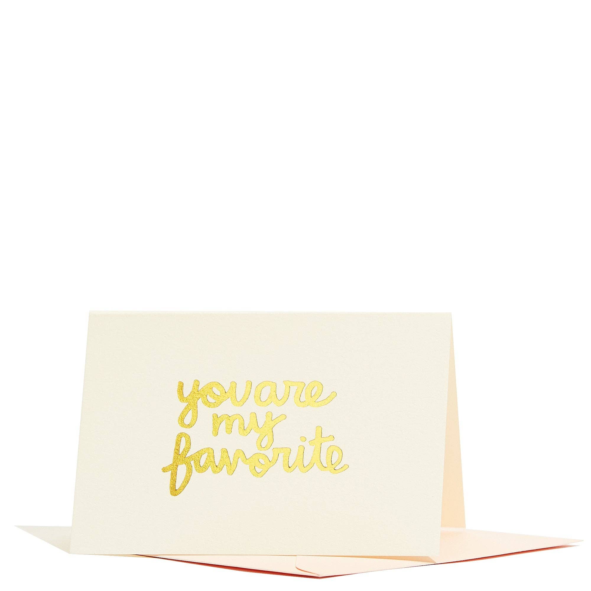 #114 You Are My Favorite Enclosure Card