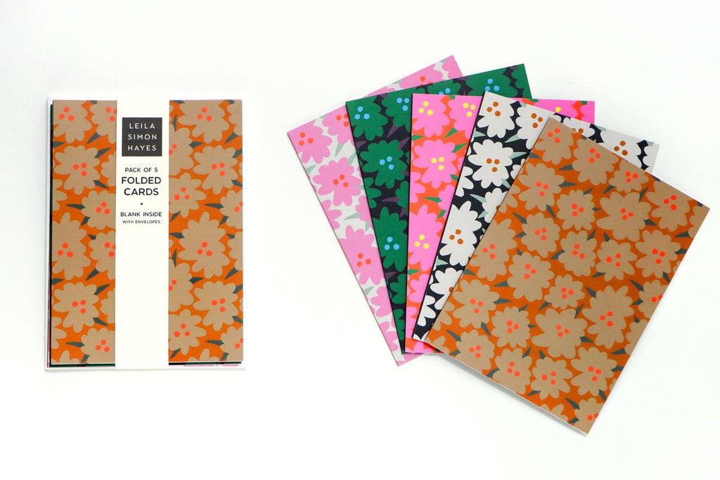 Bursting, folded card pack