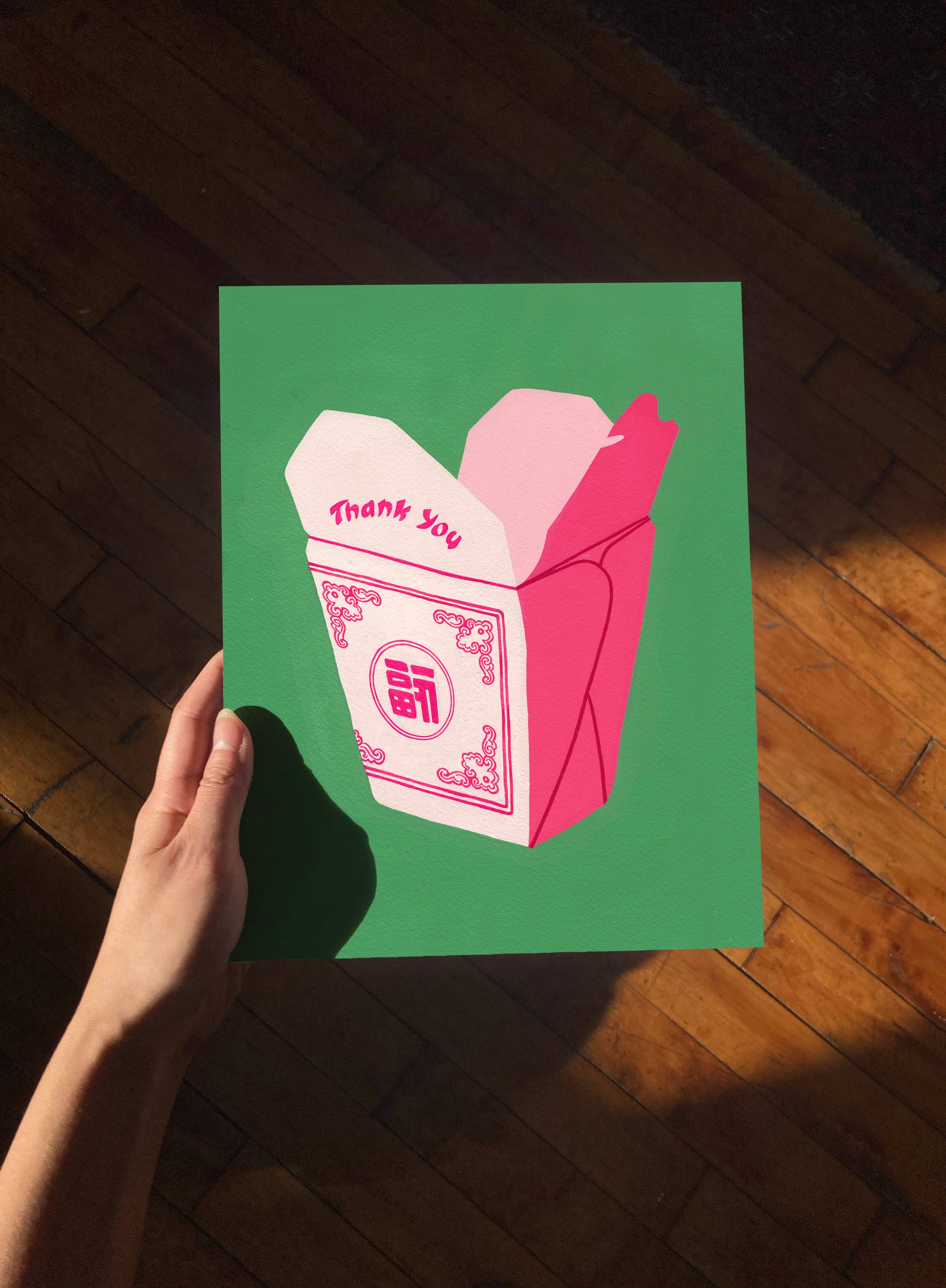 Chinese Takeout Print