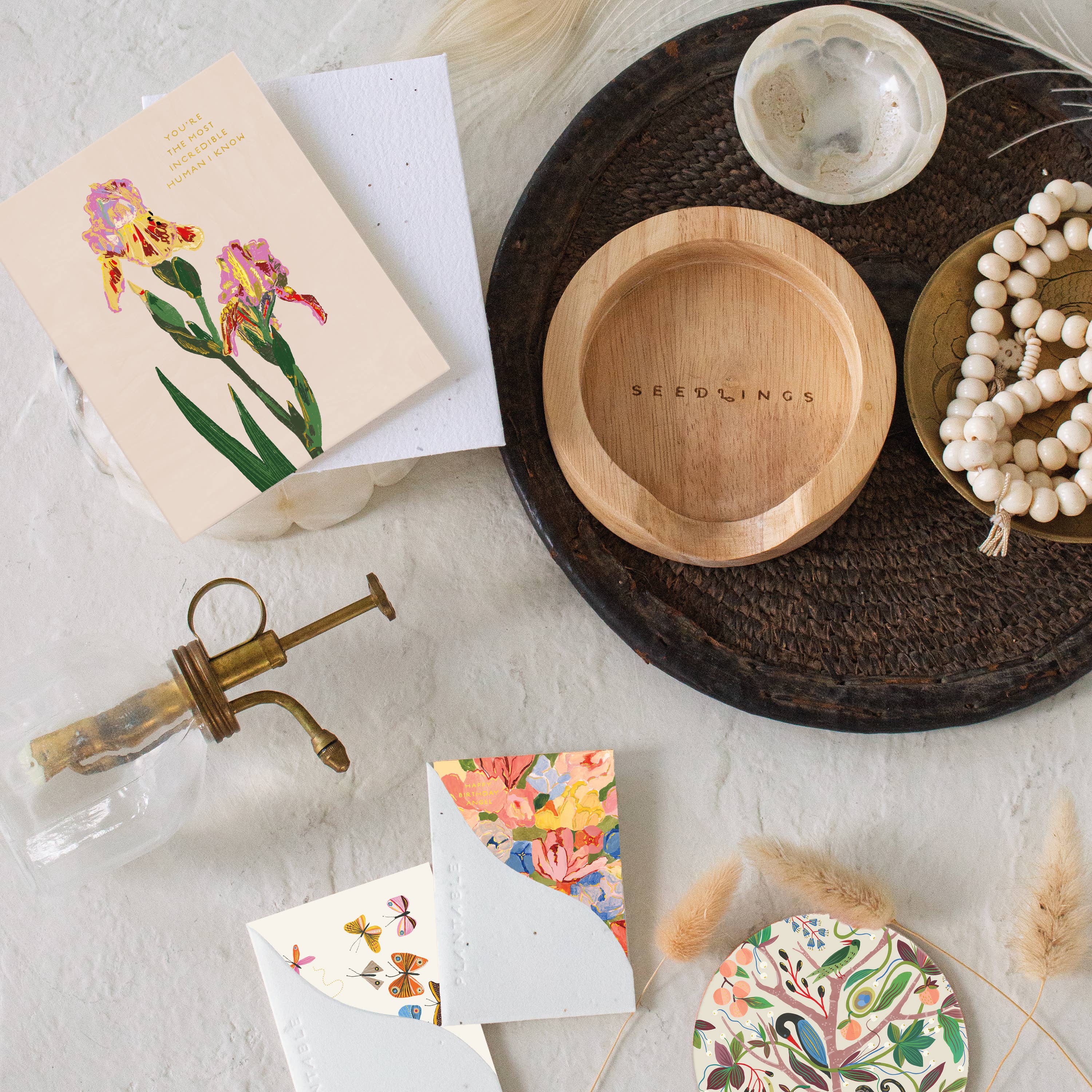 Whimsy Bloom - Love + Friendship Card