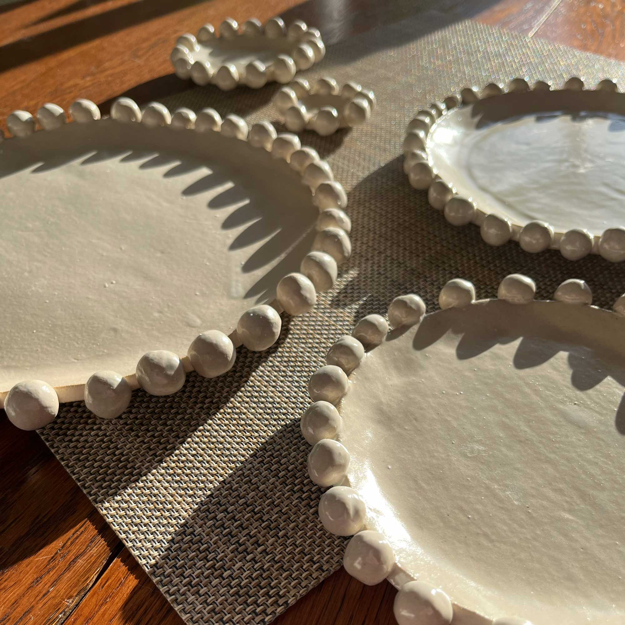 Beaded Plates