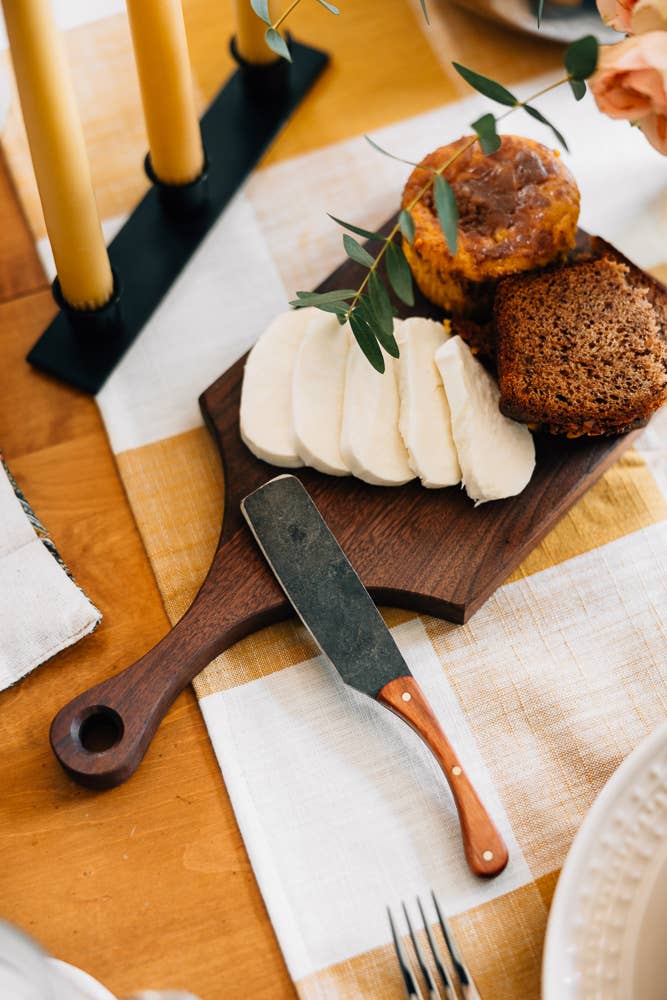Hand Forged Spreader | Amish Made | Steel and Wood