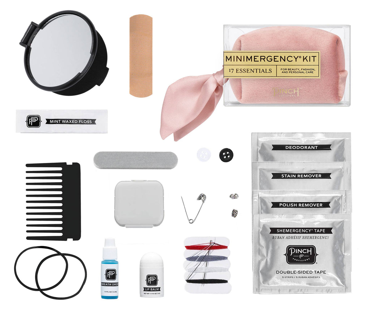 Velvet Scarf Minimergency Kit | Holiday Gifts for Women
