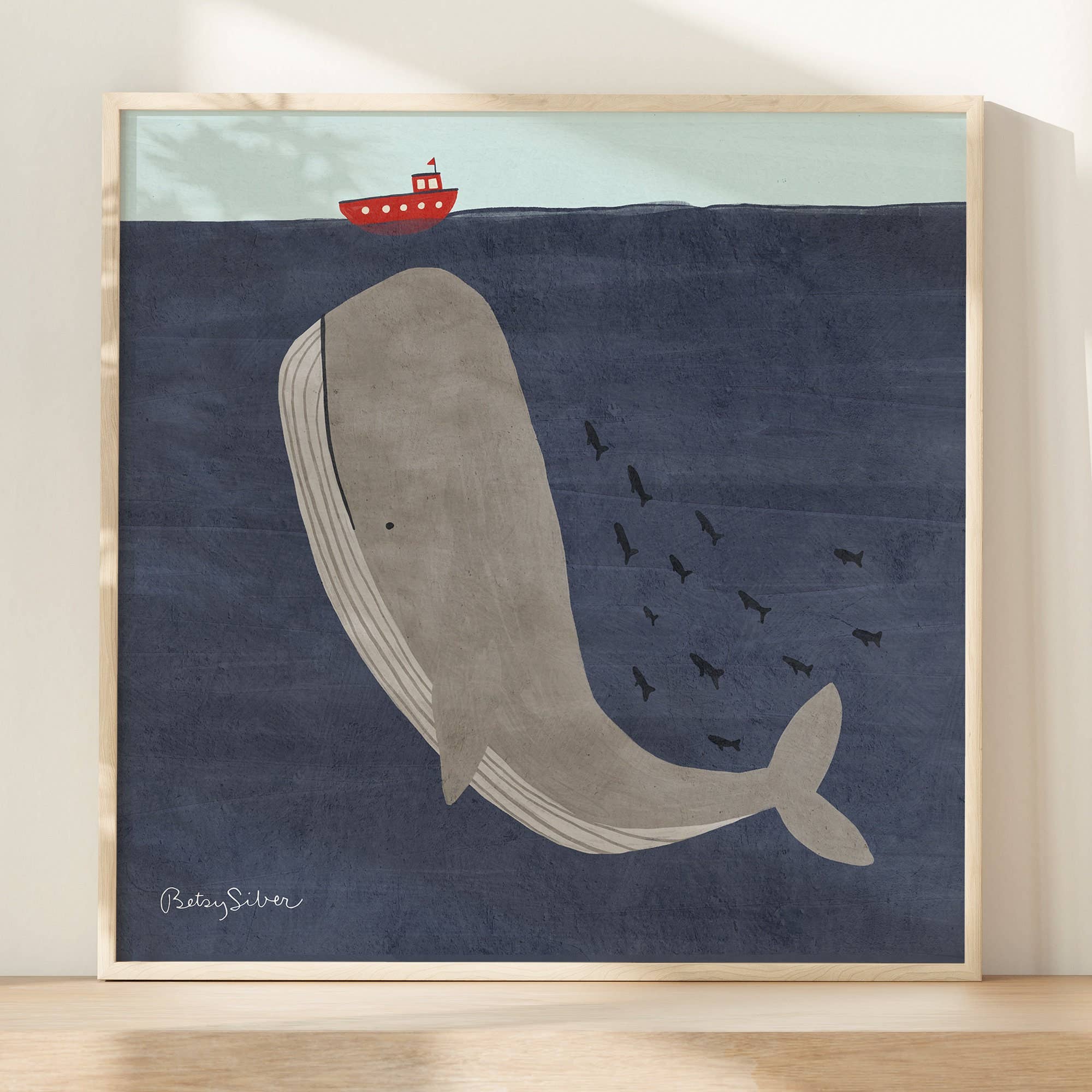 Whale Art Print