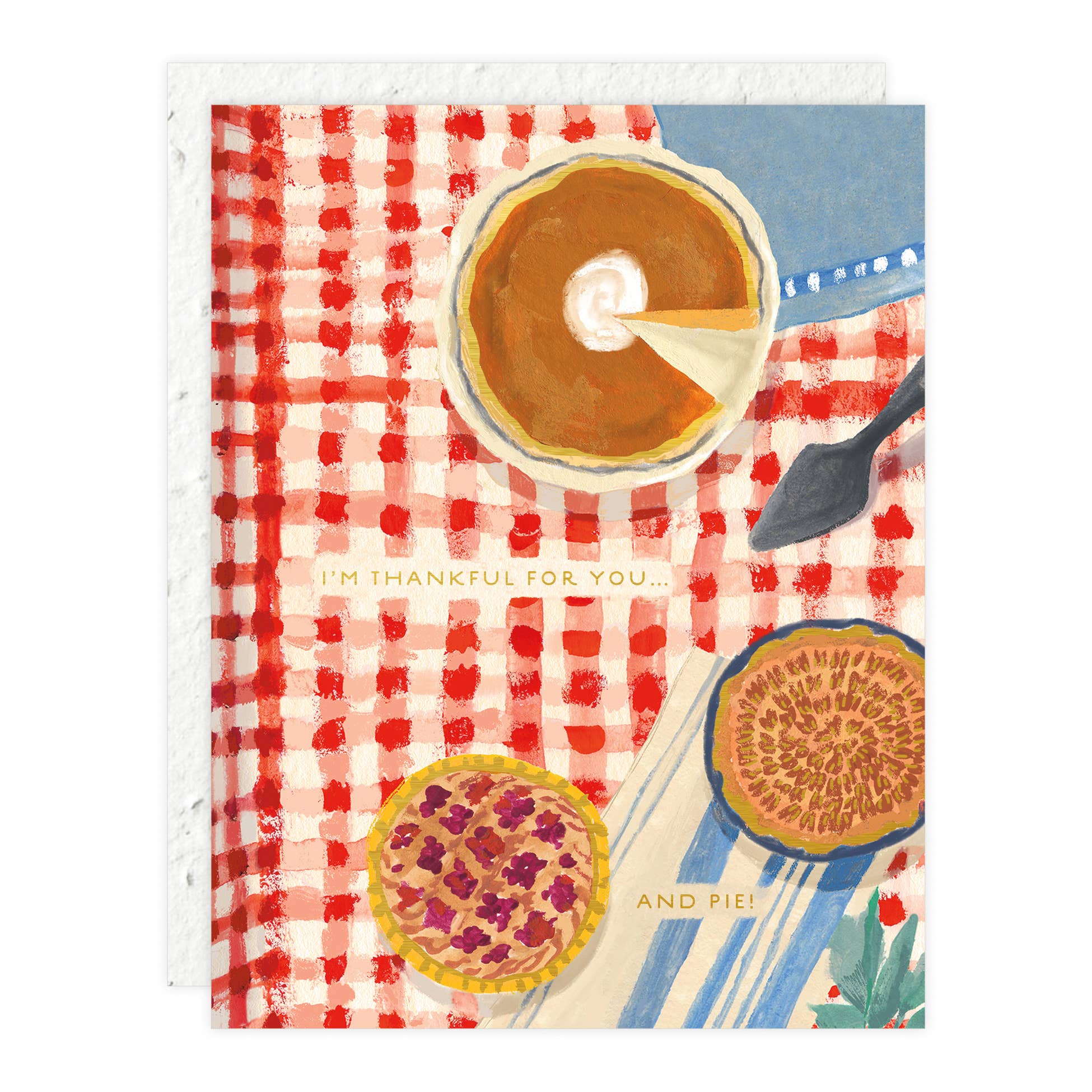 You + Pie - Thanksgiving Card