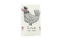 Coq au vin tea towel