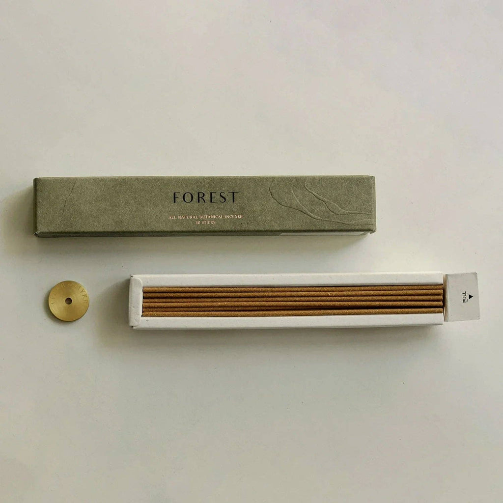 Palo Santo Incense Stick Set  – 30 Sticks With Brass Holder
