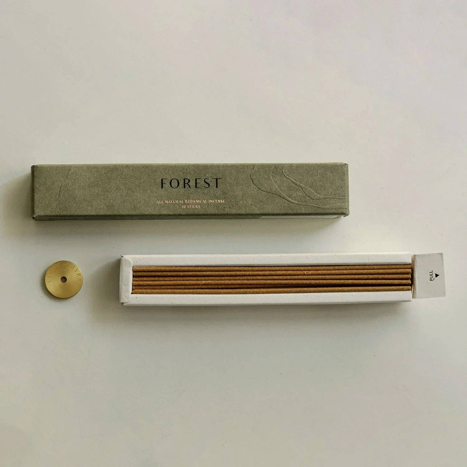 Palo Santo Incense Stick Set  – 30 Sticks With Brass Holder