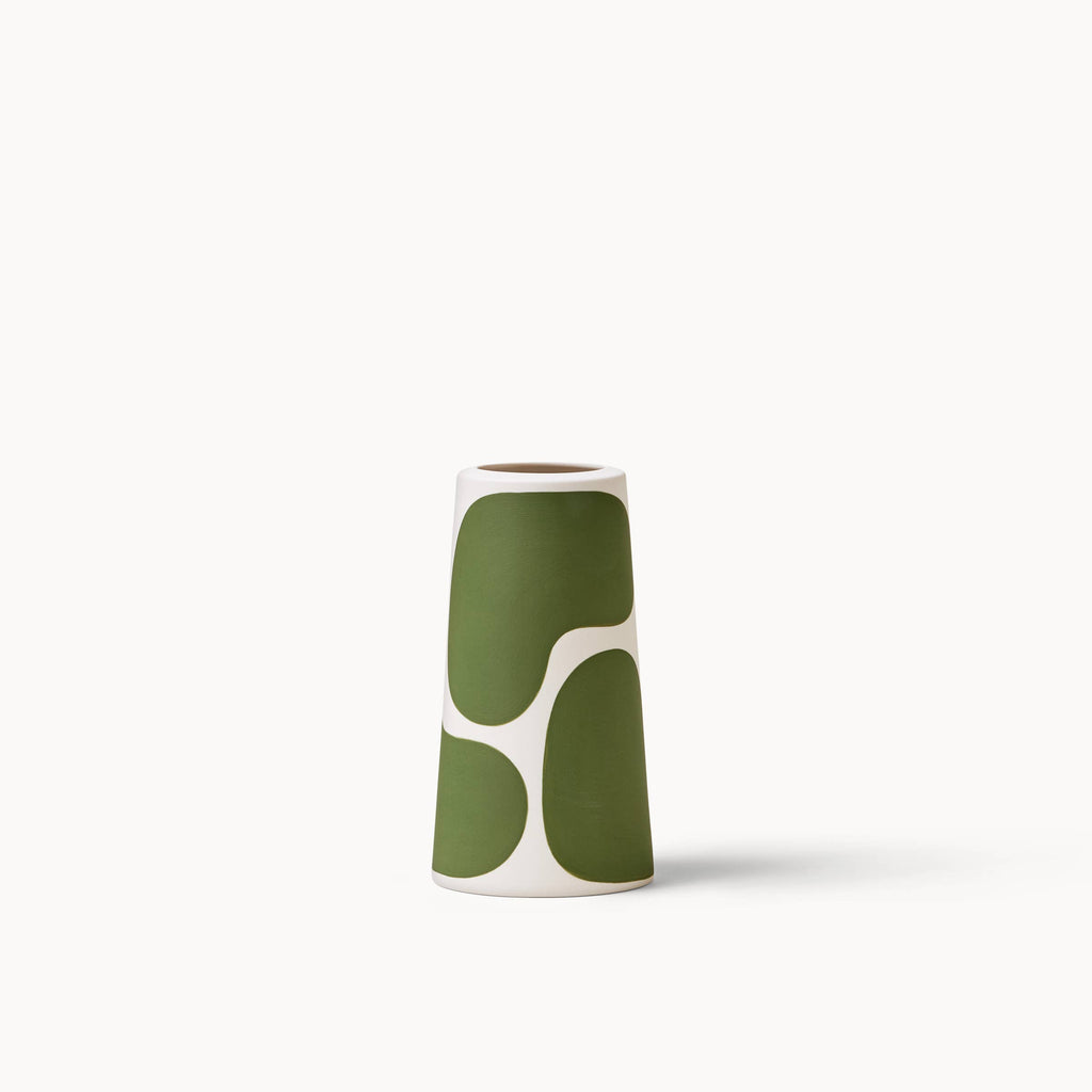 Meadow Color Block Pillar Vases
