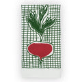 Big radish tea towel