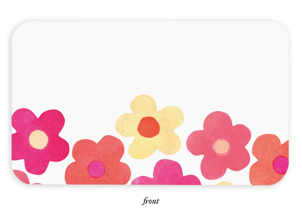 Retro Flowers Little Notes® NEW 55 Count