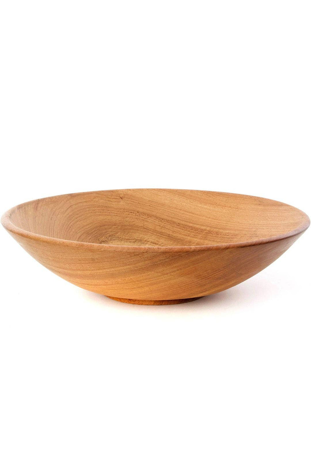 Extra Large Mahogany Wood Salad Bowl from Zimbabwe
