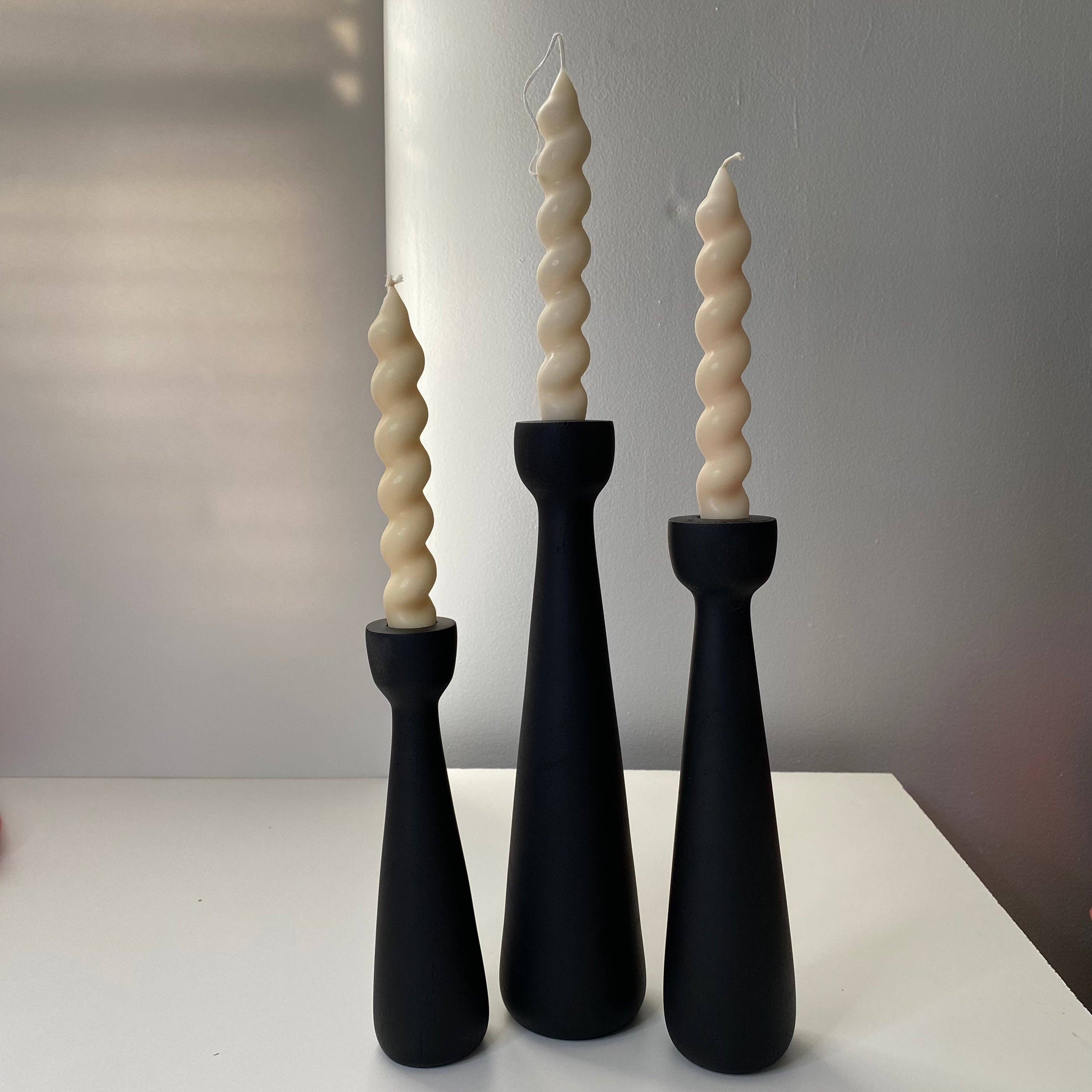 Candelabras- Taper Candle Trio |Taper Candle Holder Set of 3