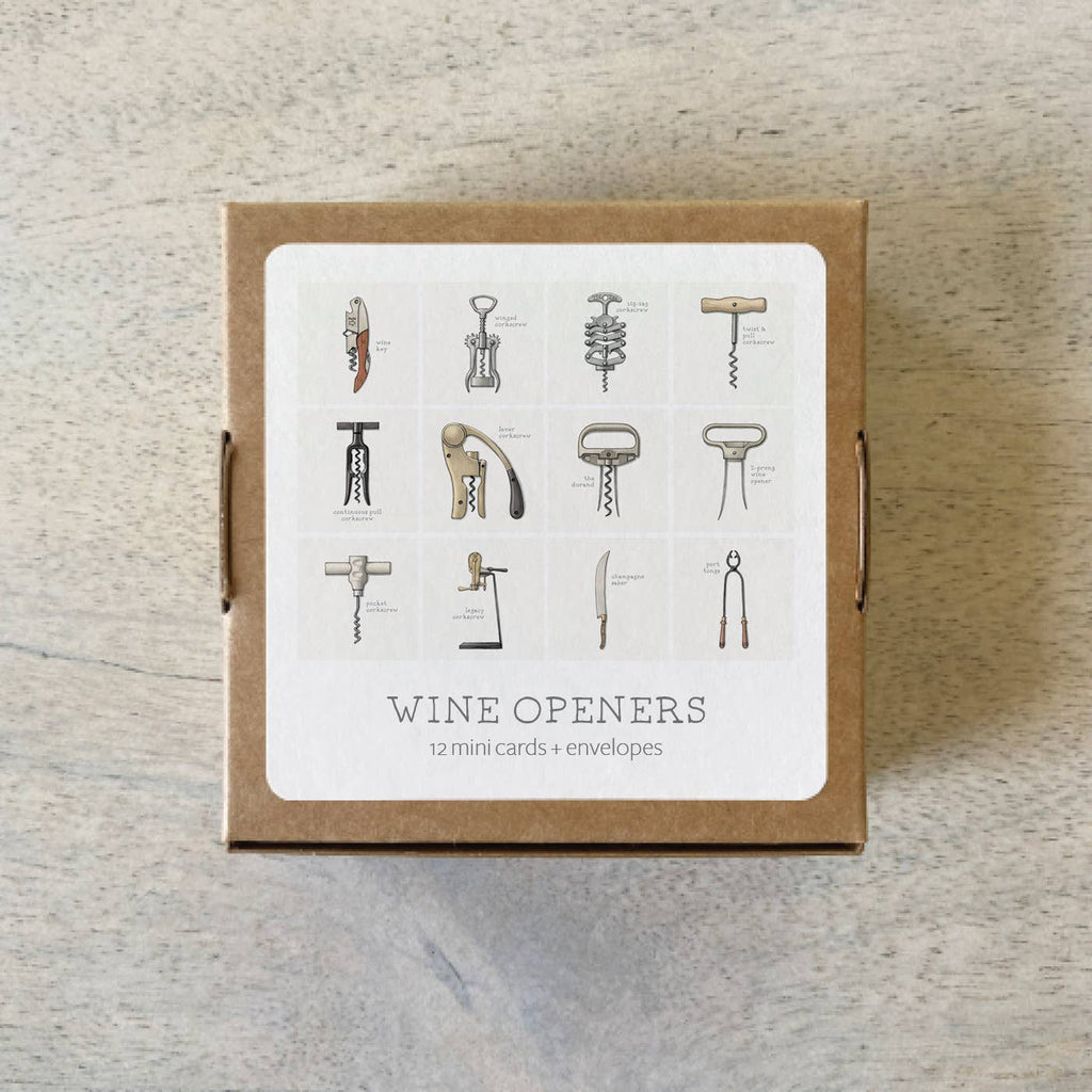 Mini Cards Set / Wine Openers