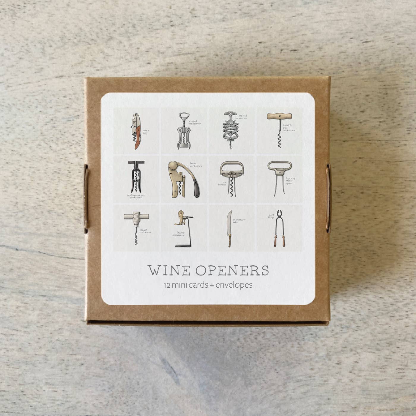 Mini Cards Set / Wine Openers