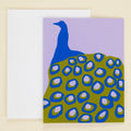 Peacock card