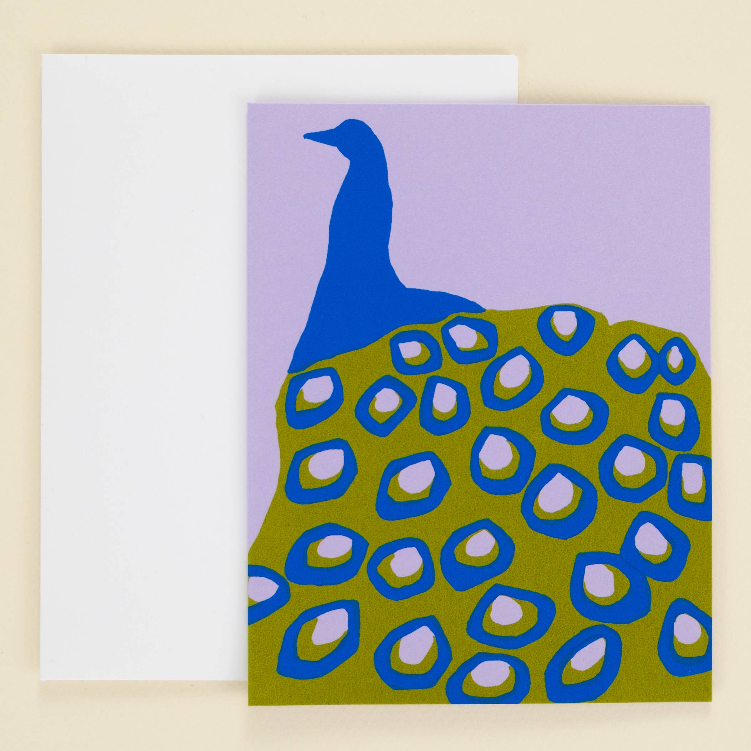 Peacock card