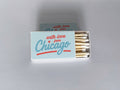 With Love From Chicago Vintage Script Matchbook 
