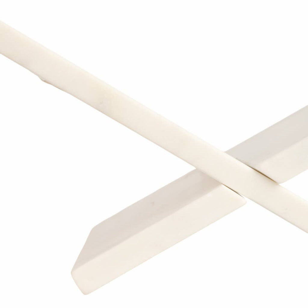 Bookstand - White Marble Decorative Sturdy And Chic, 14 in.