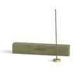 Hinoki Japanese Incense Stick Set – 30 Sticks with Brass Holder