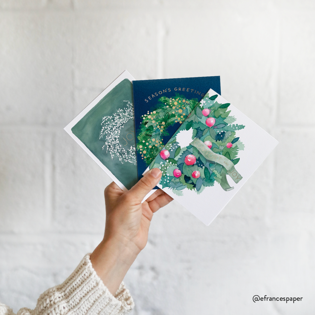Starry Lights | Christmas Hanukkah Card