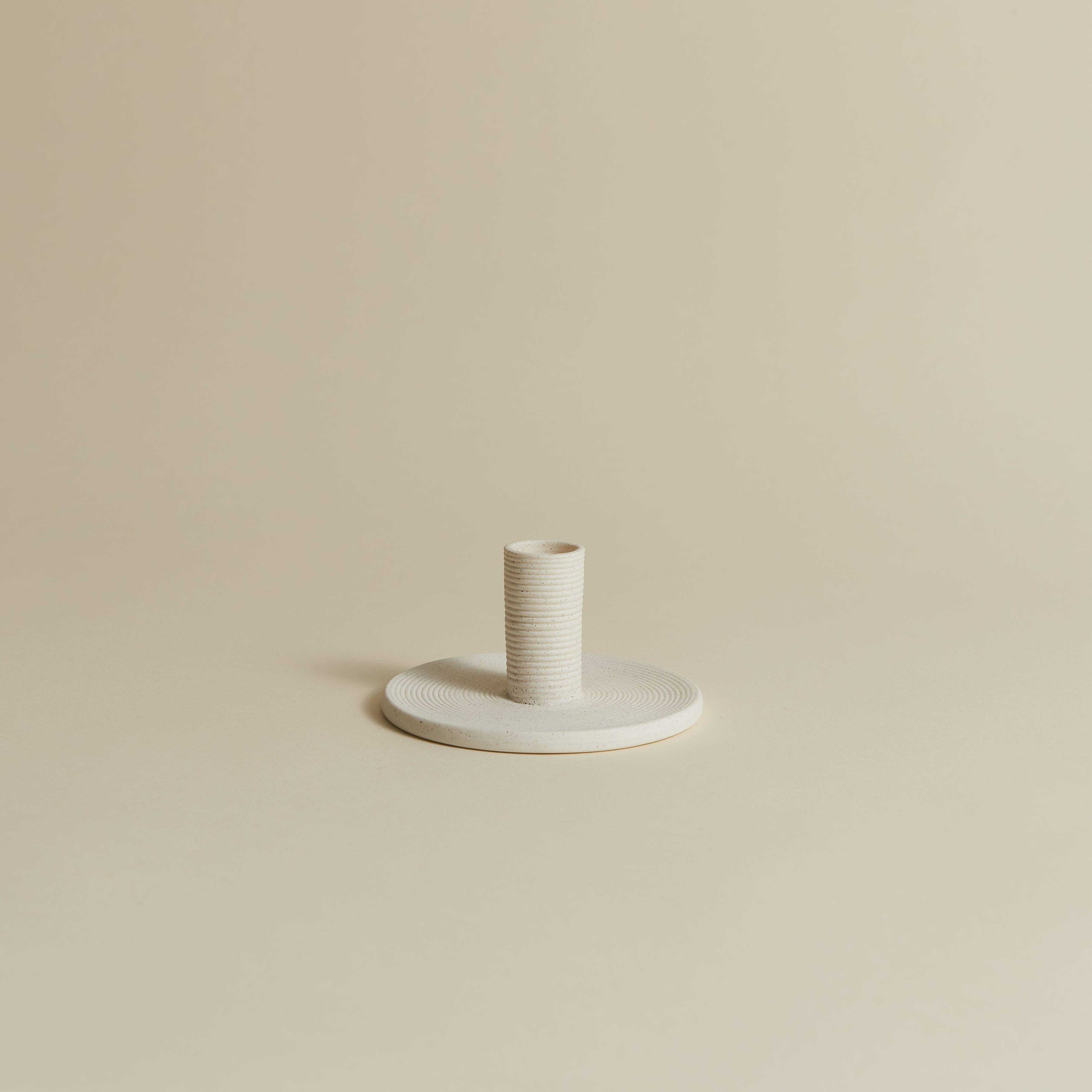 Wave Plate - Taper Candle Holder