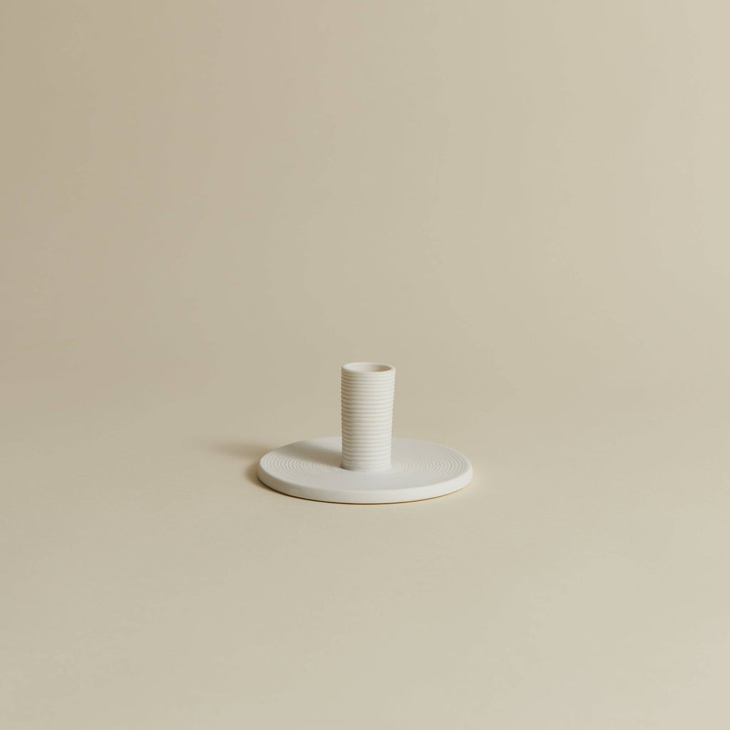 Wave Plate - Taper Candle Holder