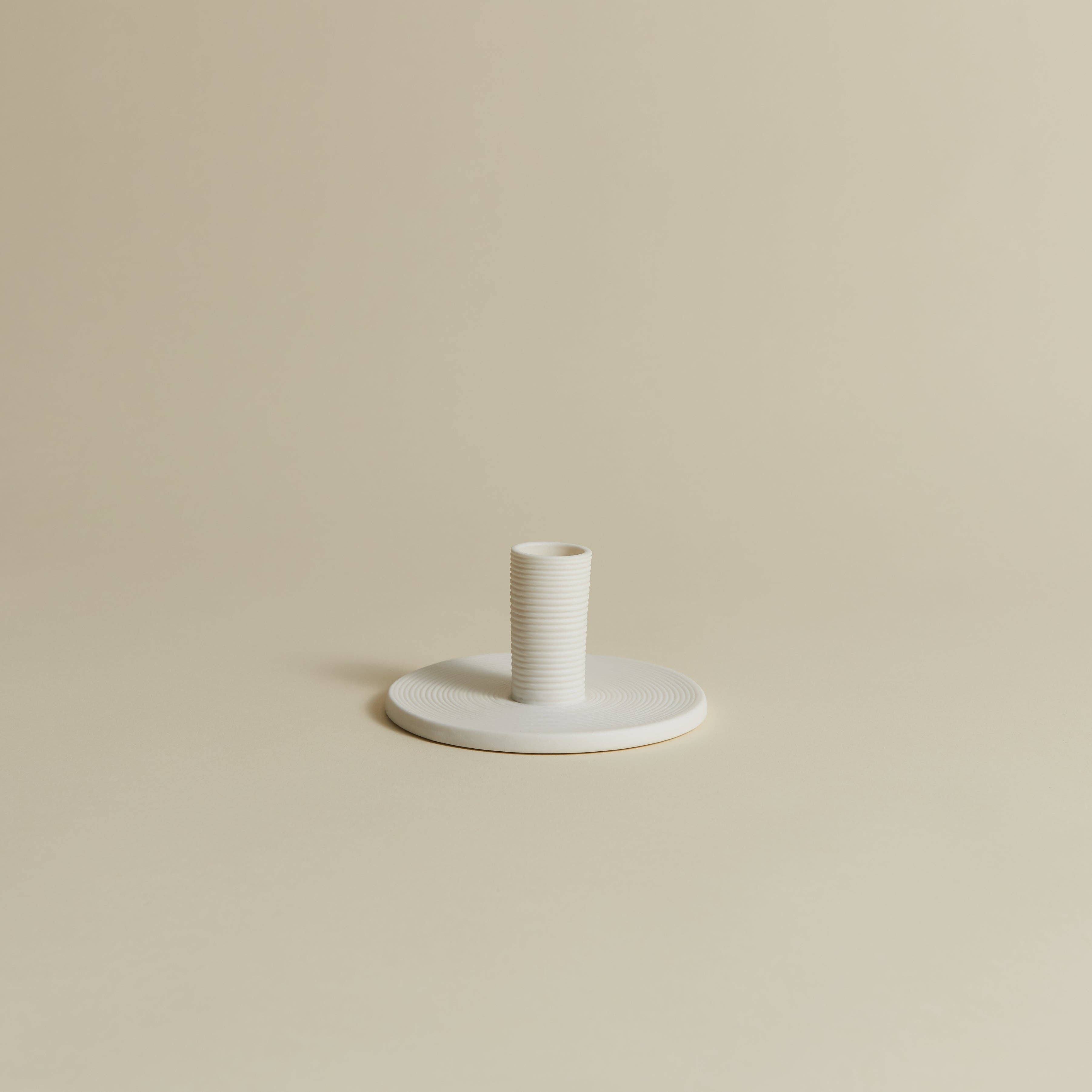 Wave Plate - Taper Candle Holder