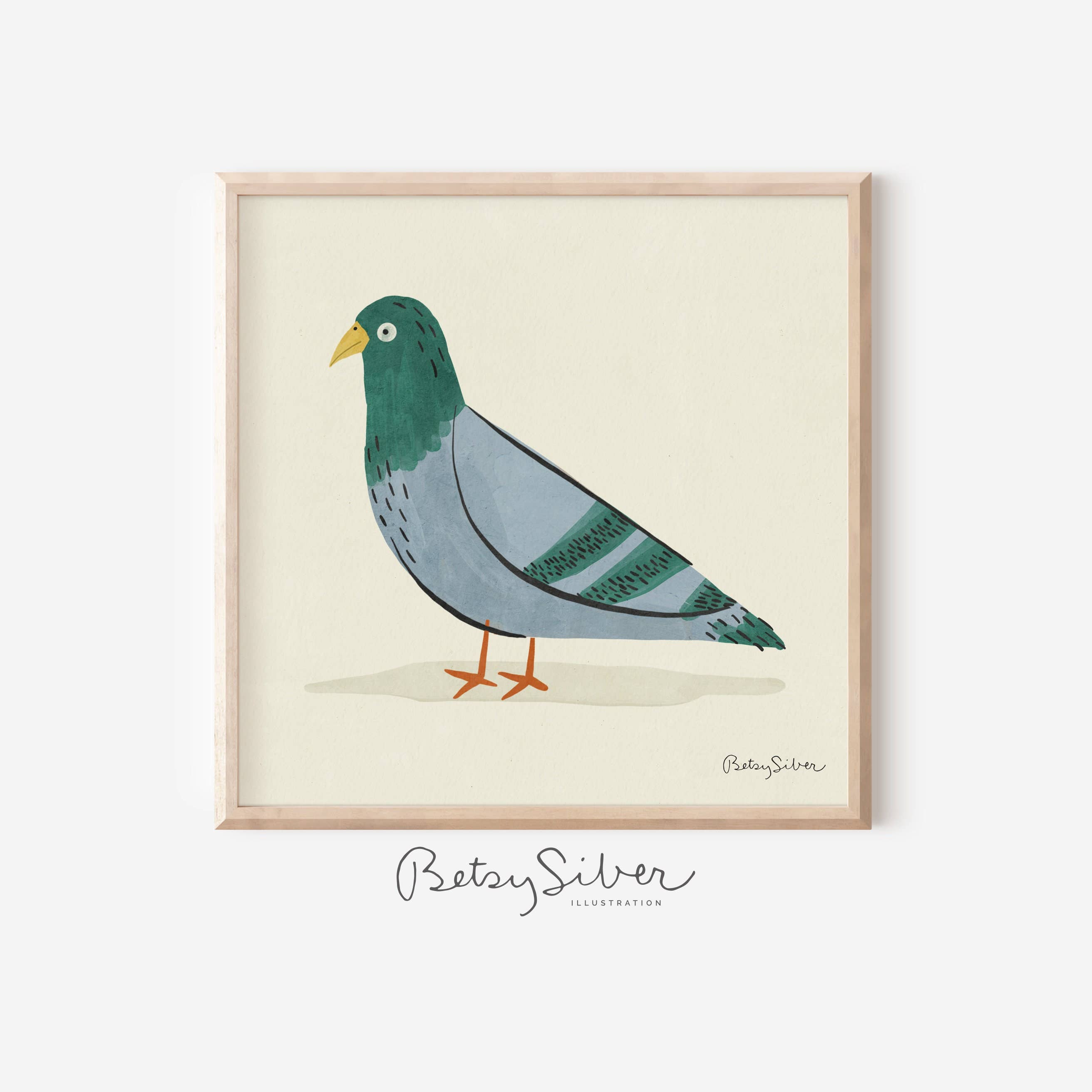 Pigeon Art Print