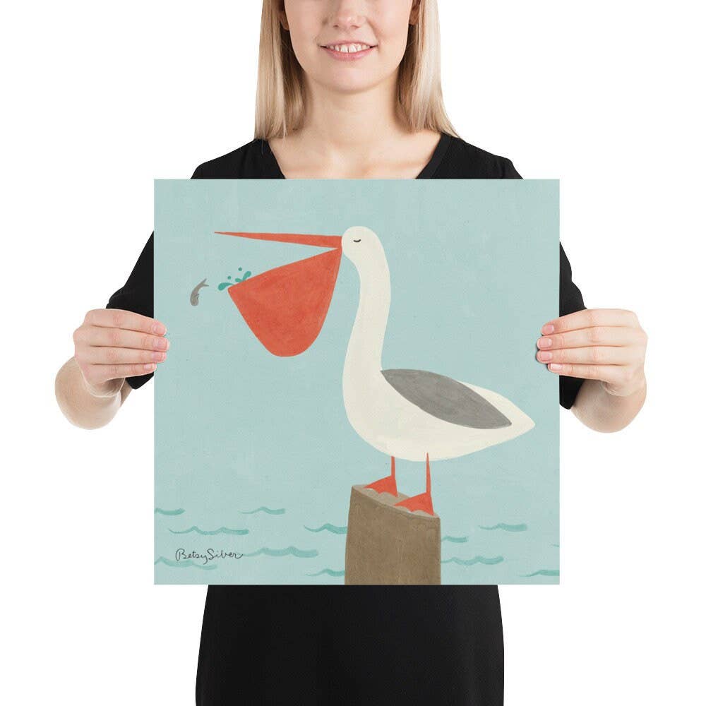 Pelican Art Print