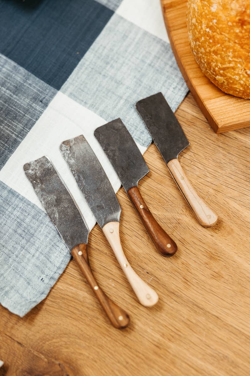 Hand Forged Spreader | Amish Made | Steel and Wood