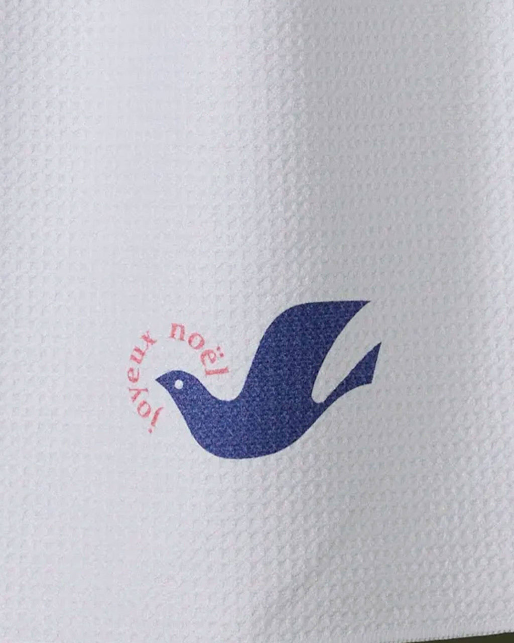 Winter Dove Tea Towel